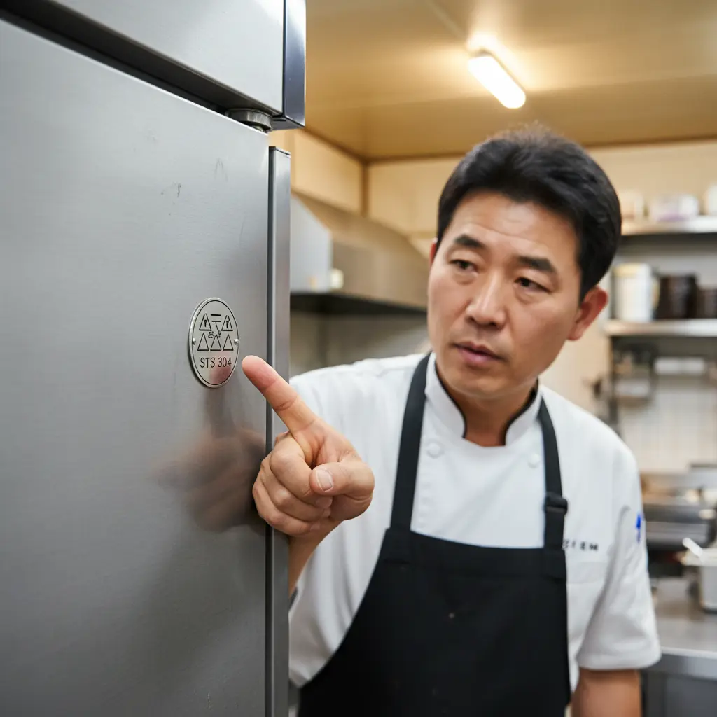 양념육냉장고 - 재질 등급 확인 필수