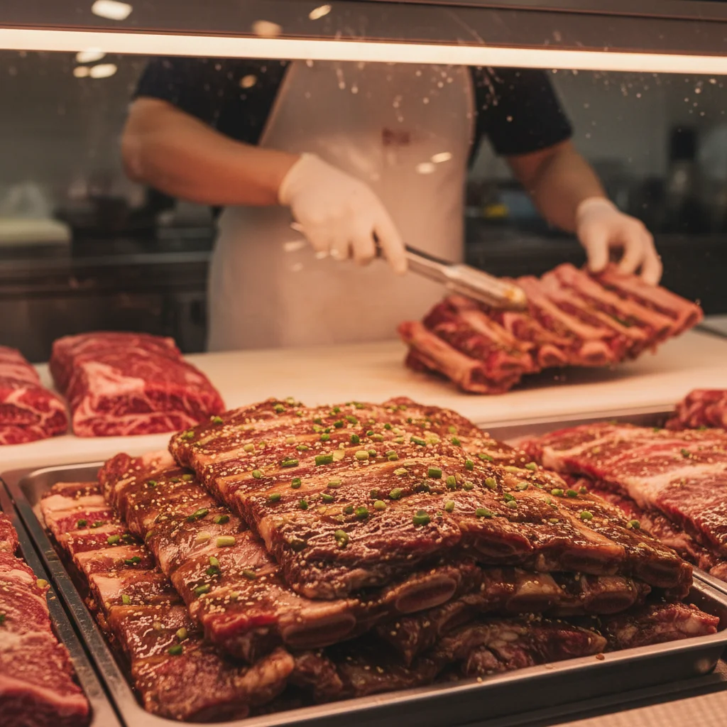 양념육오픈쇼케이스 - 육즙 살리는 조명