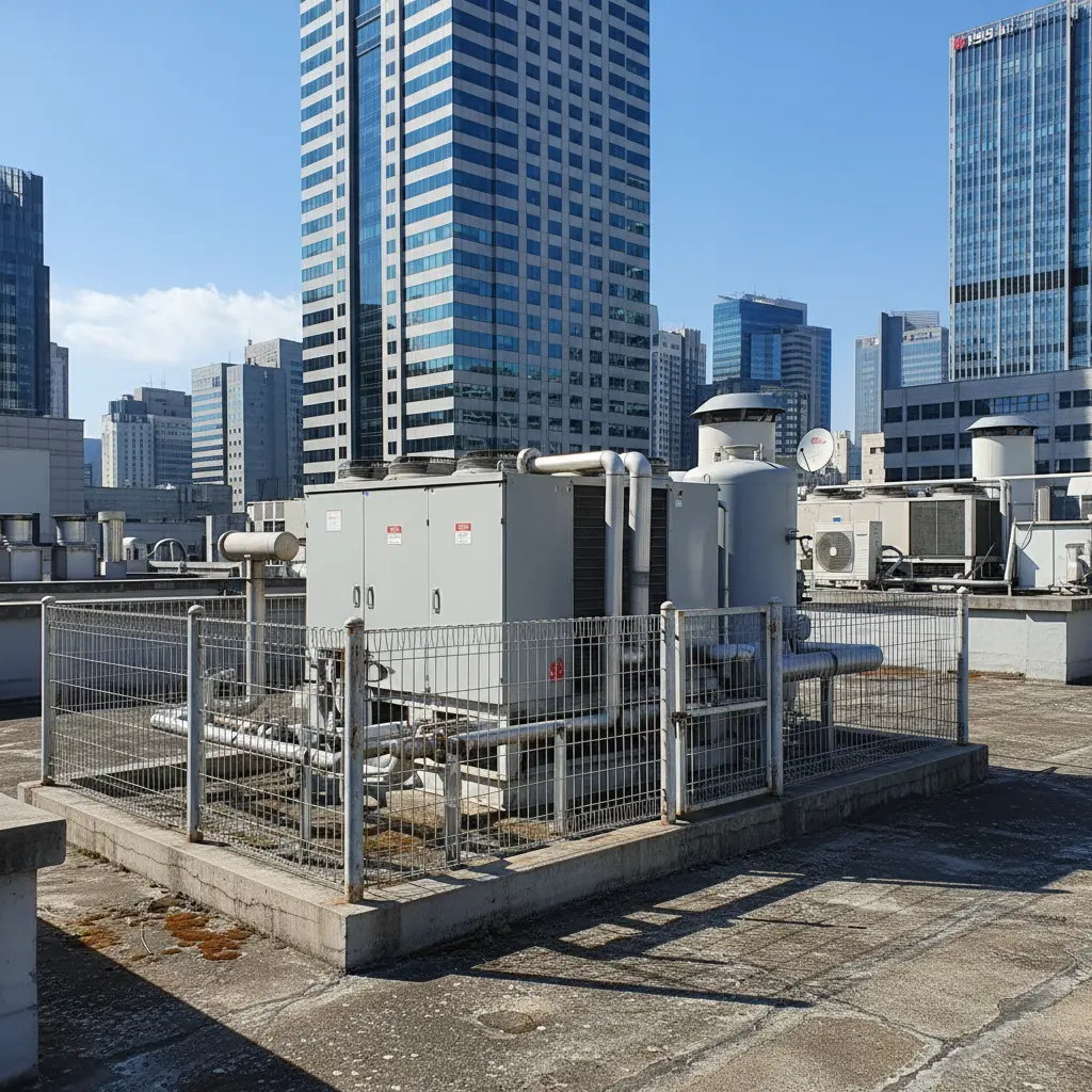 양념육오픈다단쇼케이스 - 실외기 설치 환경 확인