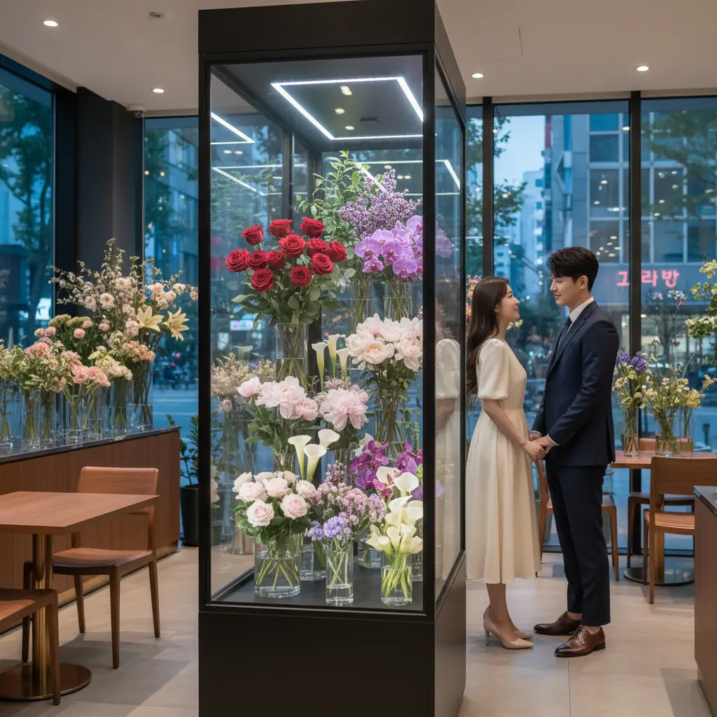 플라워오픈쇼케이스 - 프리미엄 쇼케이스의 차이