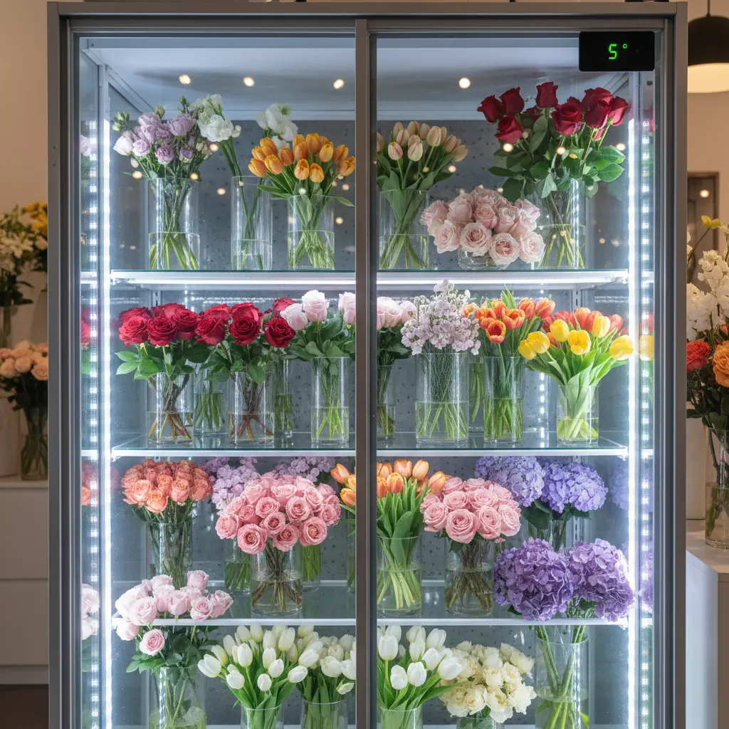 플라워냉장쇼케이스 - 2026년형 플라워 쇼케이스