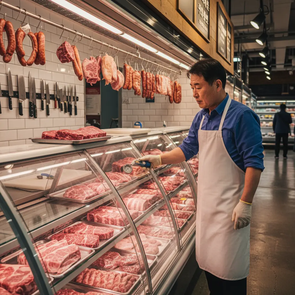 마트용쇼케이스견적문의 - 정육 쇼케이스 체크