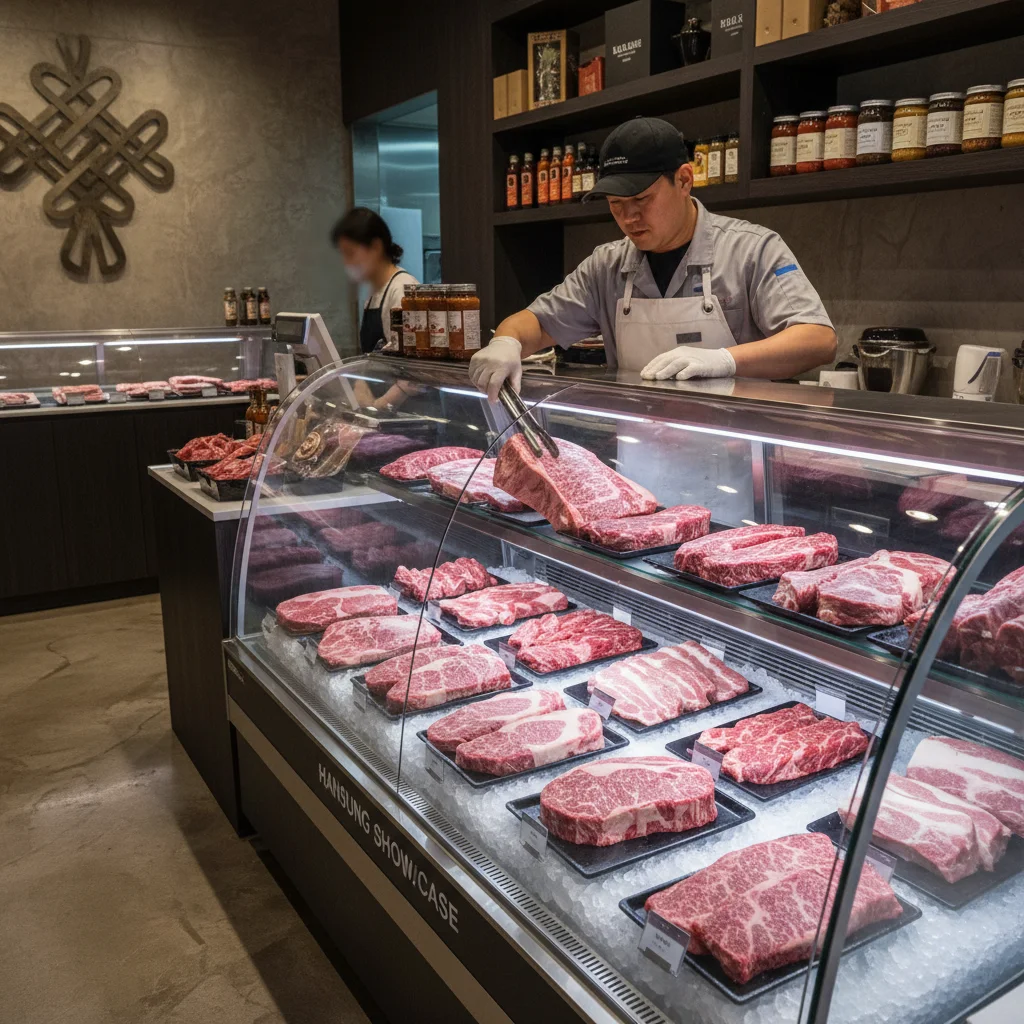 마트용냉장고추천 - 정육 신선도를 최상으로 유지하는 한성쇼케이스