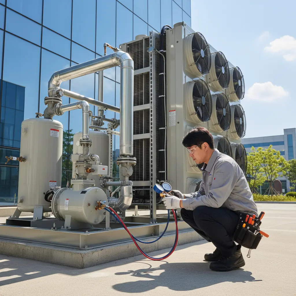마트용냉장고업체 - 실외기 설치 위치의 중요성