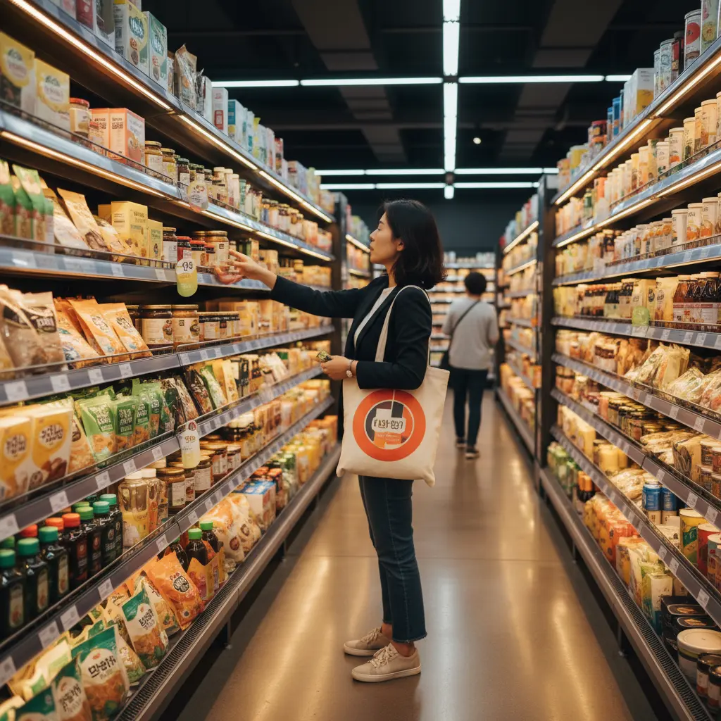 마트용진열장추천 - 매출 부르는 조명 온도