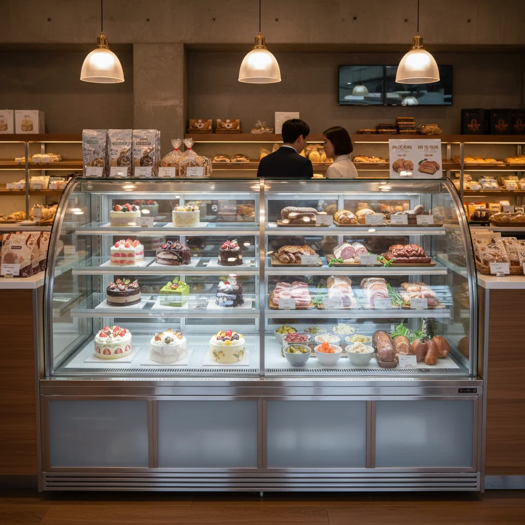 마트용알루미늄쇼케이스업체추천 - 매장 맞춤형 알루미늄 쇼케이스 주문 제작 예시