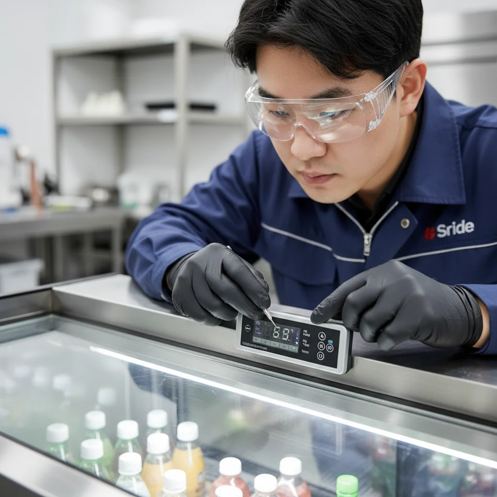 마트용알루미늄쇼케이스비용 - 쇼케이스 온도 정밀 점검