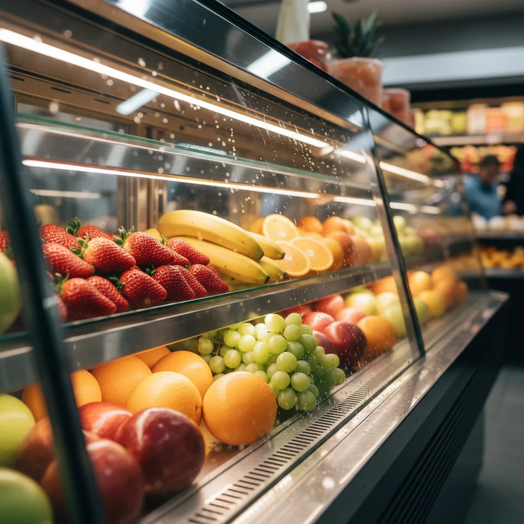 마트용알루미늄쇼케이스저렴한곳 - 결로 방지 기술 확인