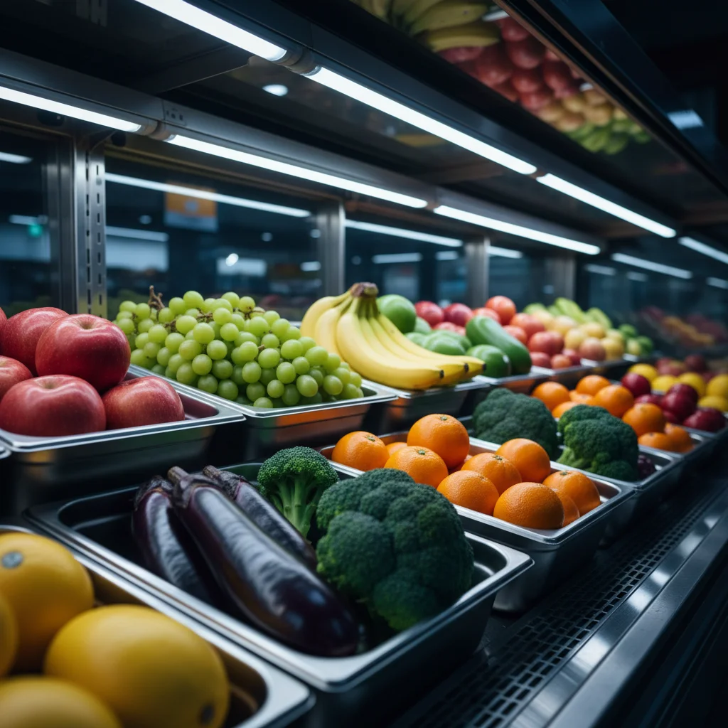 마트용LED쇼케이스제품 - 신선도 2배 상승 비결