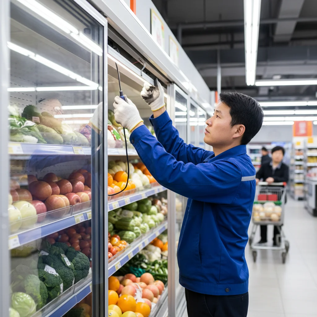 마트용LED쇼케이스제품 - 전문 시공이 수명을 결정
