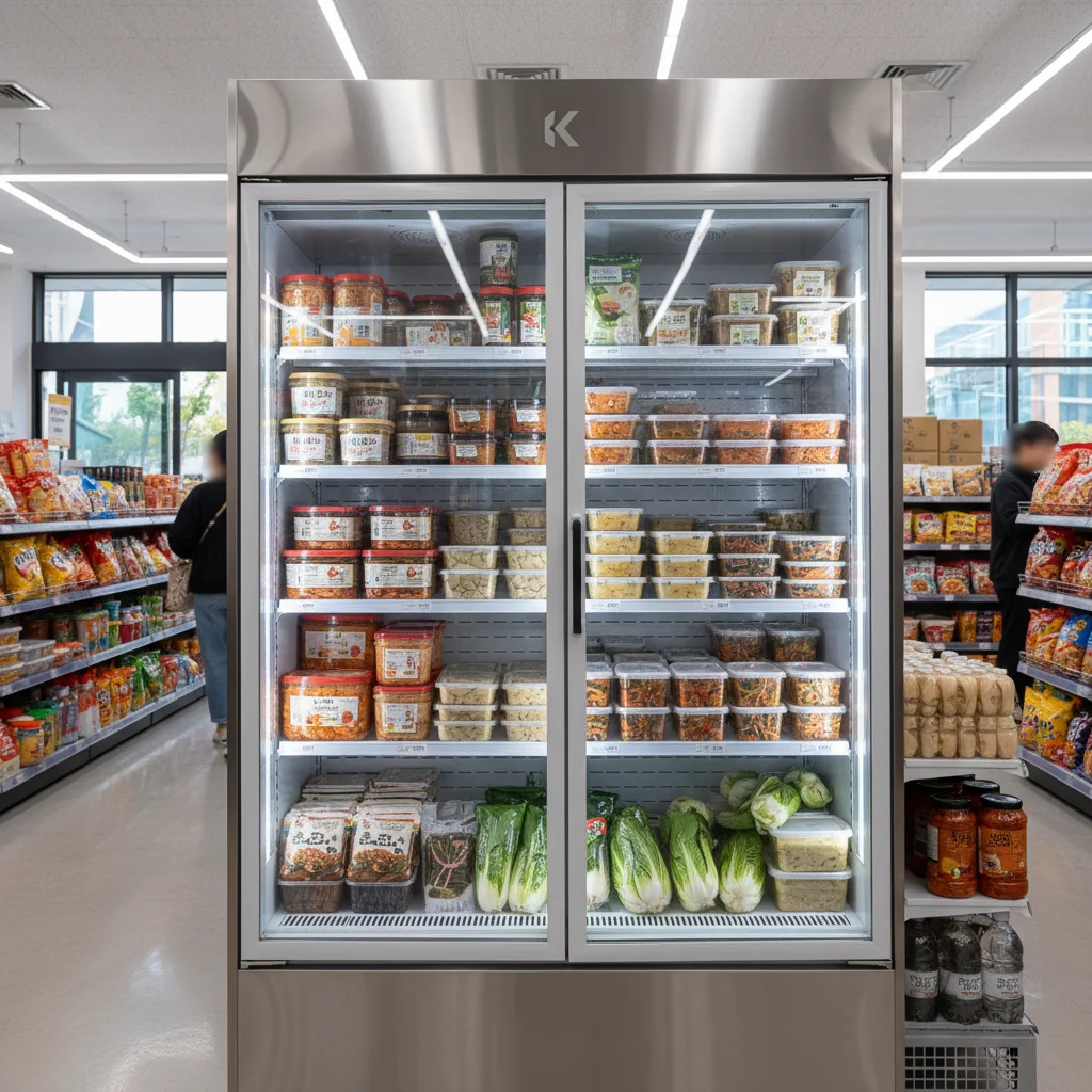 마트용뒷문쇼케이스추천 - 프리미엄 쇼케이스 디자인