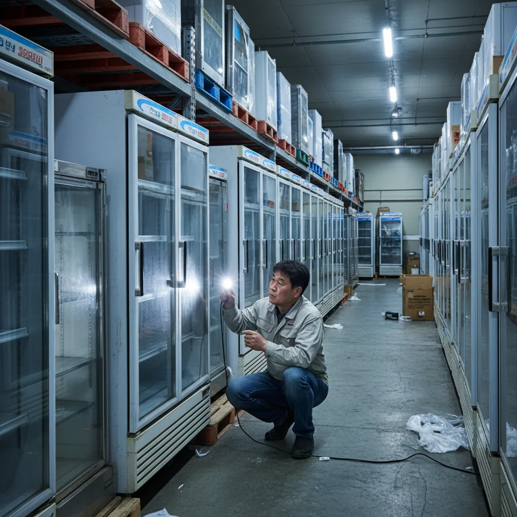 마트용뒷문쇼케이스견적 - 중고 쇼케이스 구매 전 체크 포인트