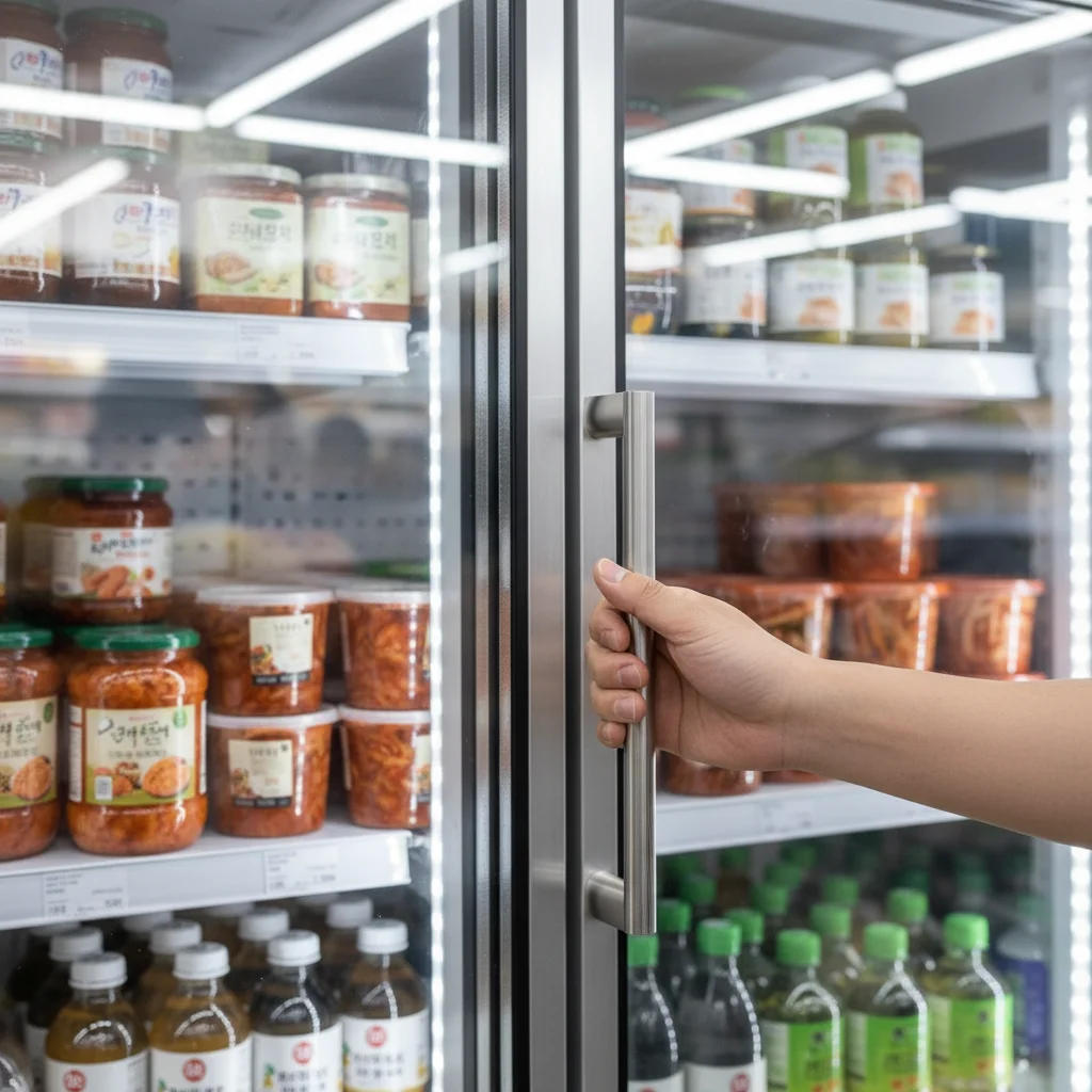 마트용앞문쇼케이스견적문의 - 전기료 40% 절감의 비밀