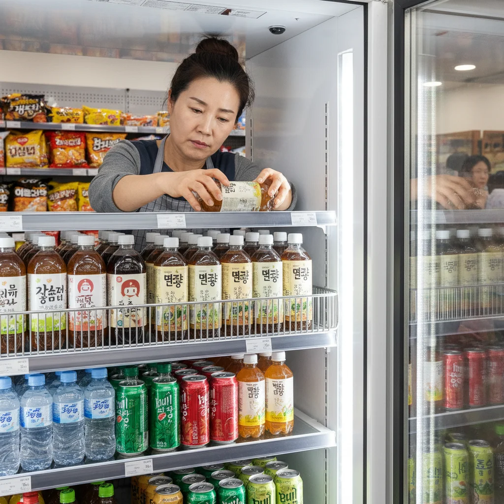 마트용앞문쇼케이스제품추천 - 튼튼한 선반 확인 필수