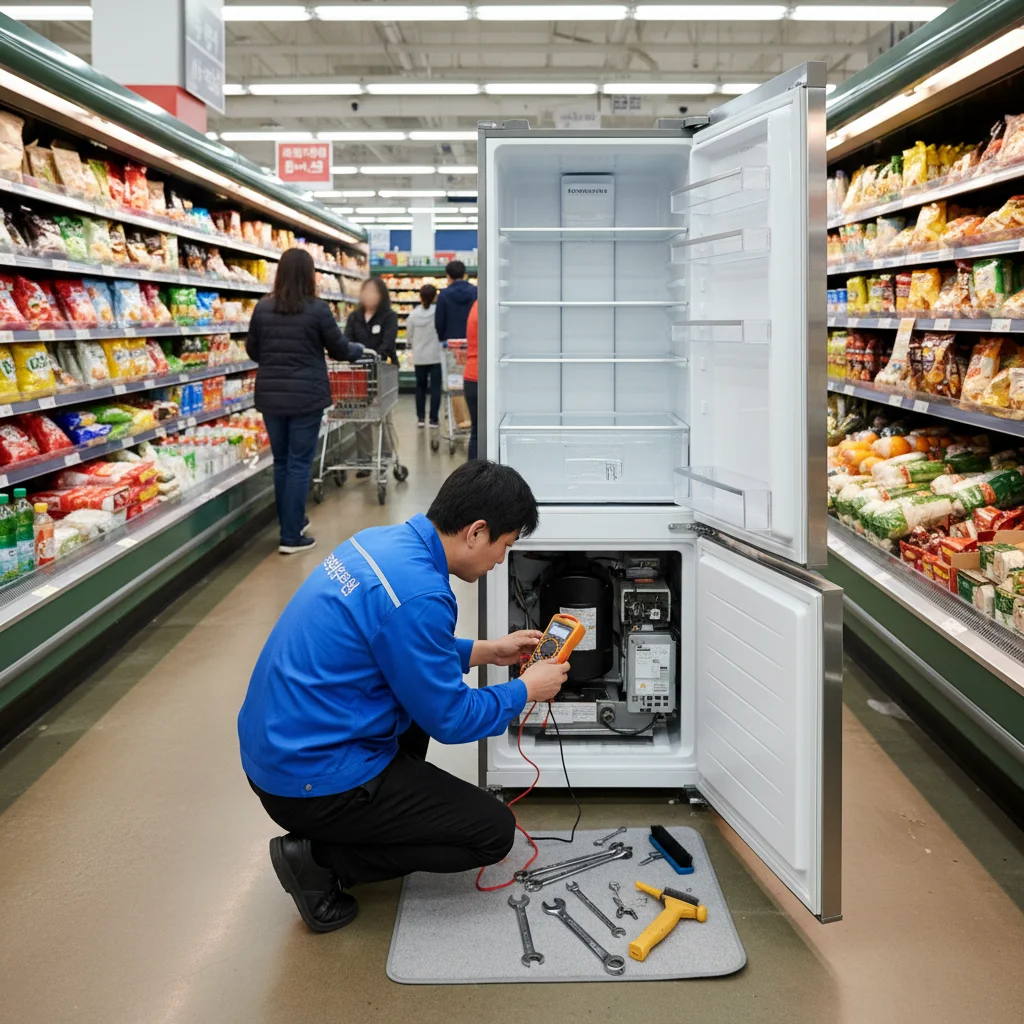 마트용앞문쇼케이스제품추천 - 신속한 AS가 생명