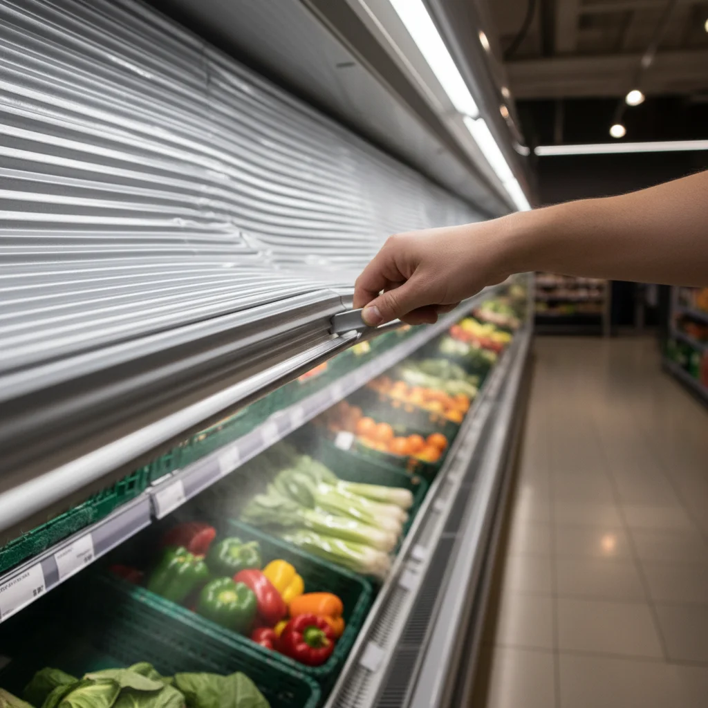 마트용오픈다단쇼케이스저렴한곳 - 전기세 줄이는 나이트 커버