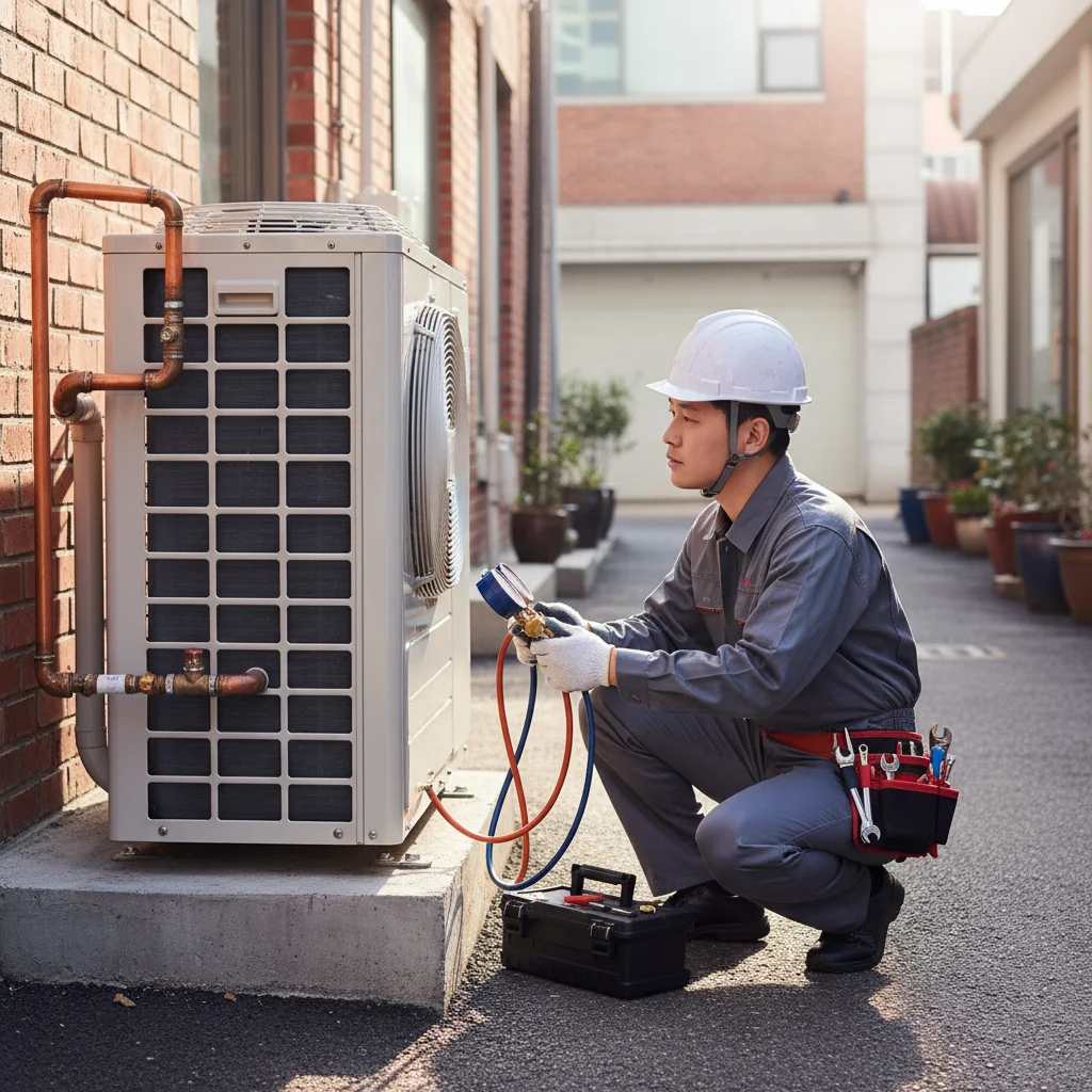 마트용냉장쇼케이스견적문의 - 실외기 별도 설치 필수 확인
