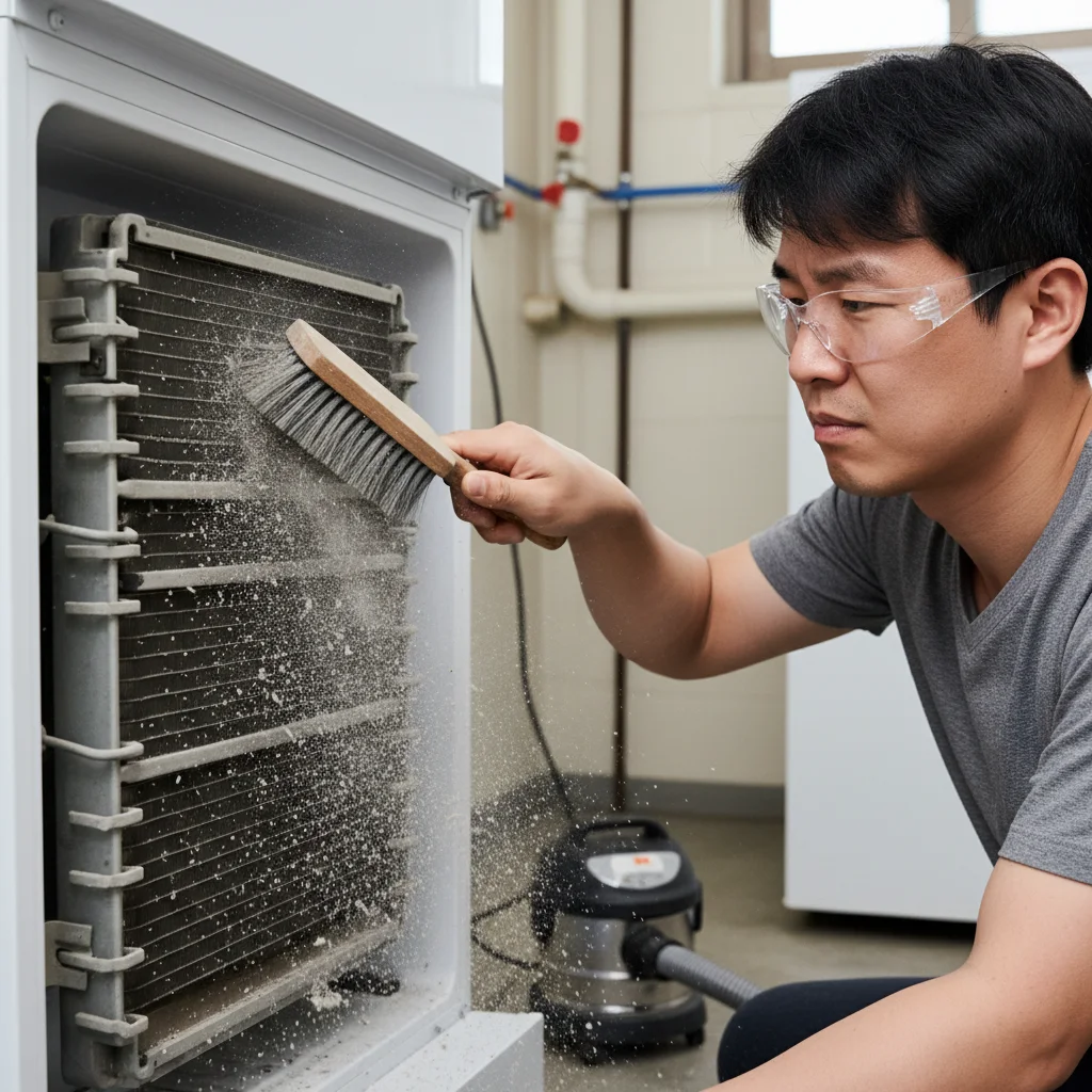 마트용냉장쇼케이스비용 - 월 1회 실외기 청소 필수