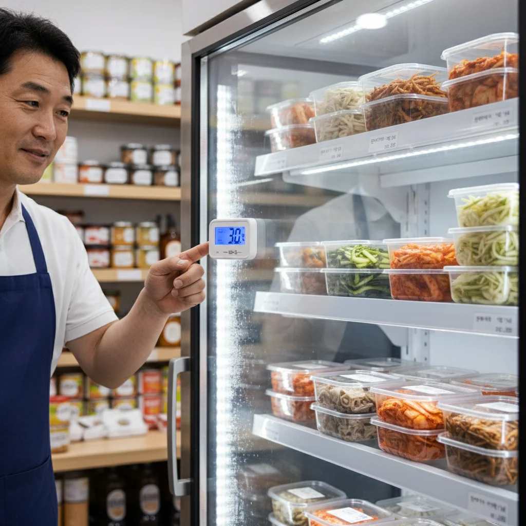 반찬용쇼케이스설치 - 적정 온도 유지가 생명