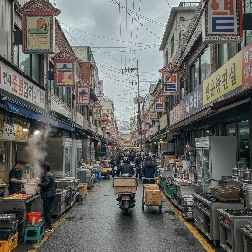 반찬용쇼케이스싼곳 - 황학동 주방거리 실사