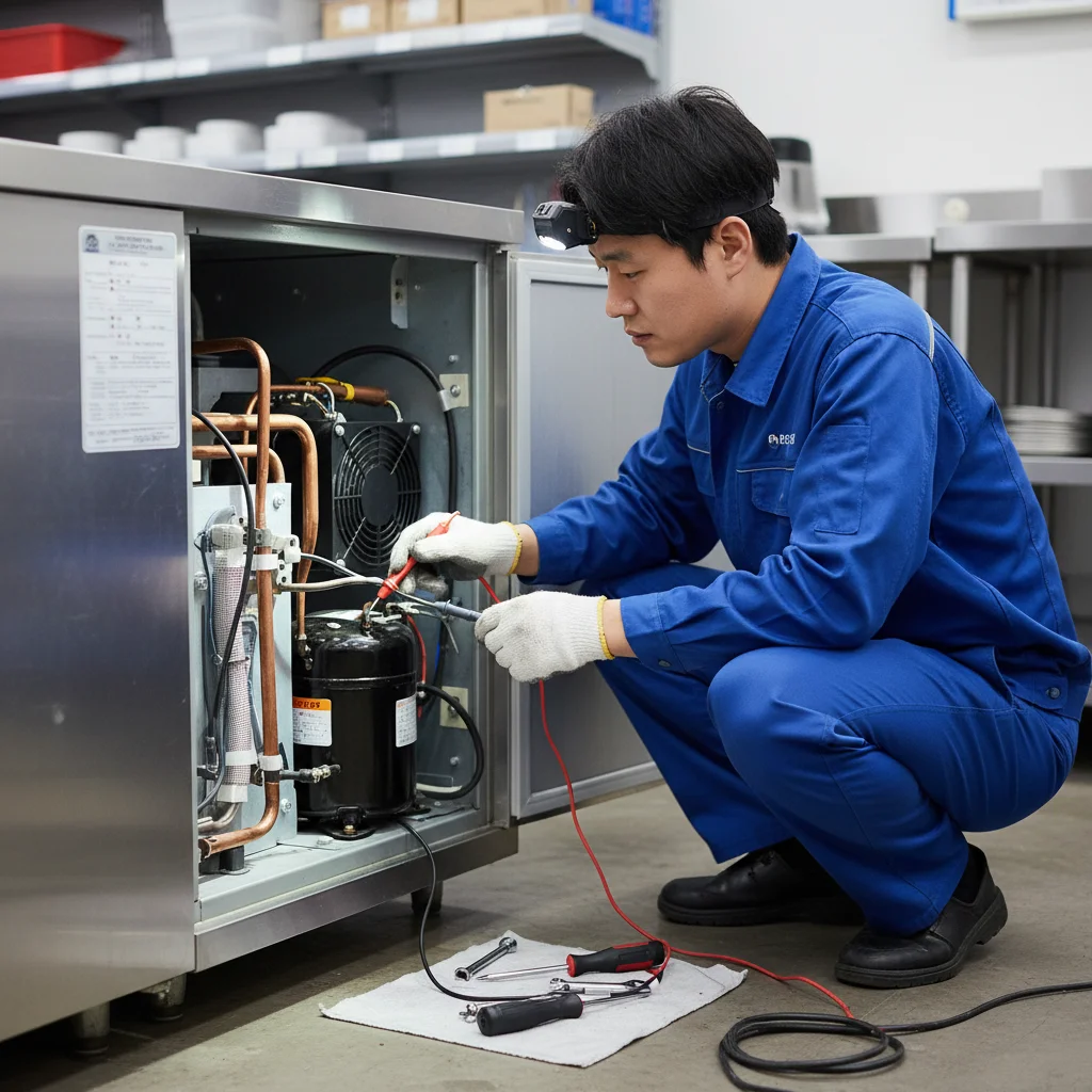 반찬용쇼케이스싼곳 - 컴프레서 점검 필수