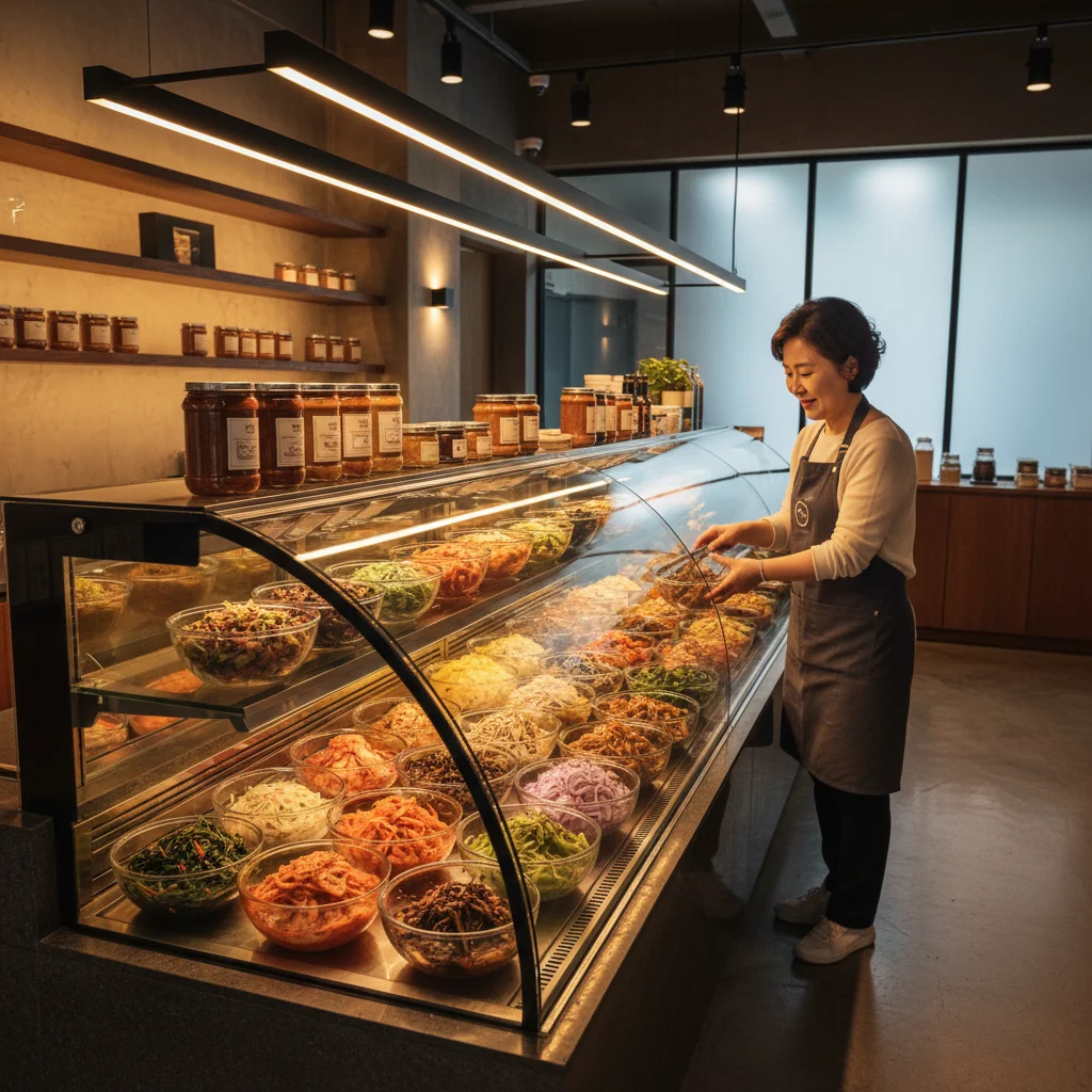 반찬용냉장고업체 - 매출을 부르는 조명 세팅