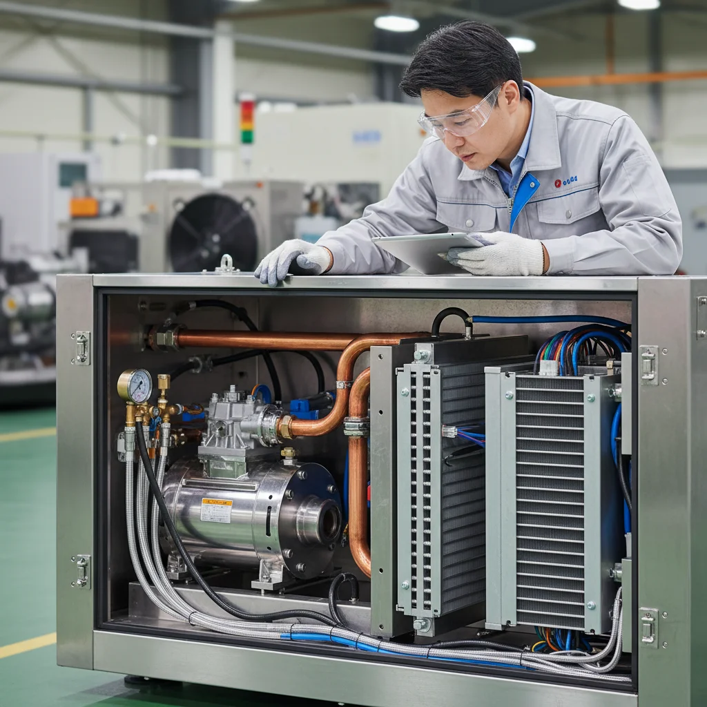 반찬용진열장맞춤제작 - 튼튼한 심장 콤프레셔