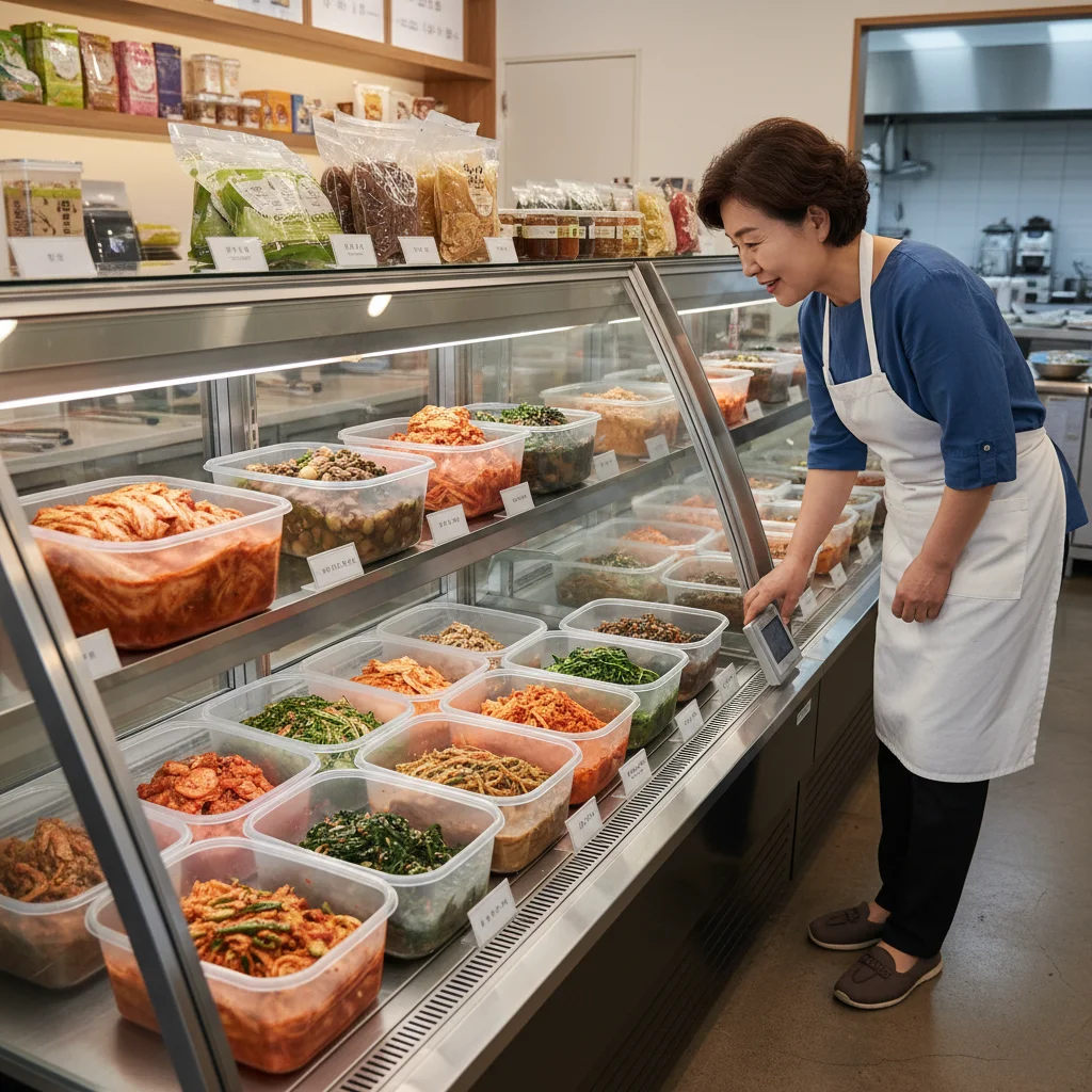 반찬용진열장업체 - 반찬 진열장 핵심 체크포인트