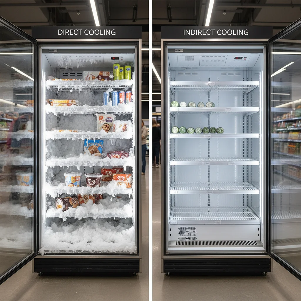 반찬용진열장업체추천 - 냉각 방식의 차이점