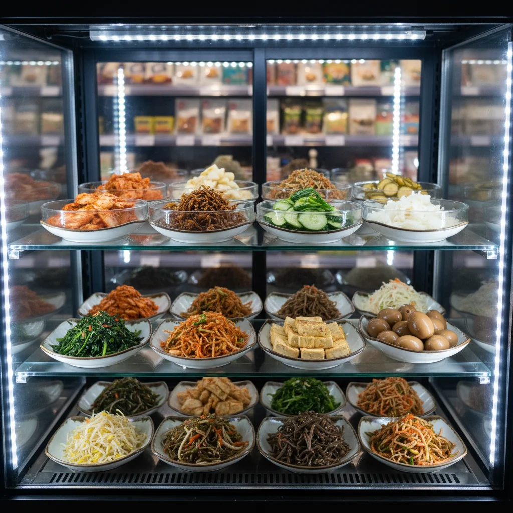 반찬용알루미늄쇼케이스비용 - 쇼케이스 조명 효과