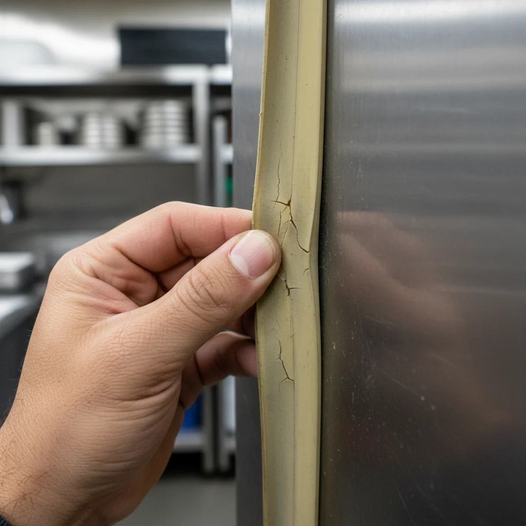 반찬용LED쇼케이스저렴한곳 - 중고 쇼케이스 고무패킹 확인