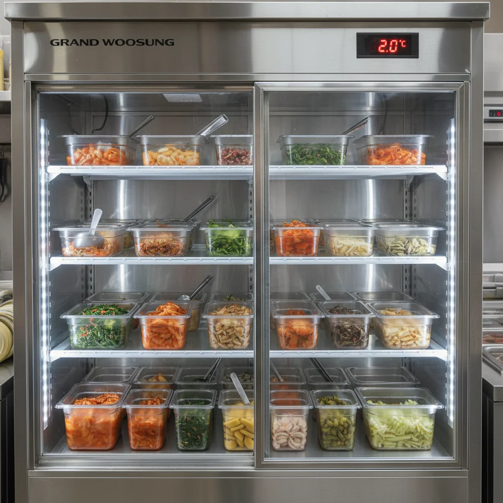 반찬용뒷문쇼케이스제품추천 - 가성비 1등 그랜드우성 1200mm