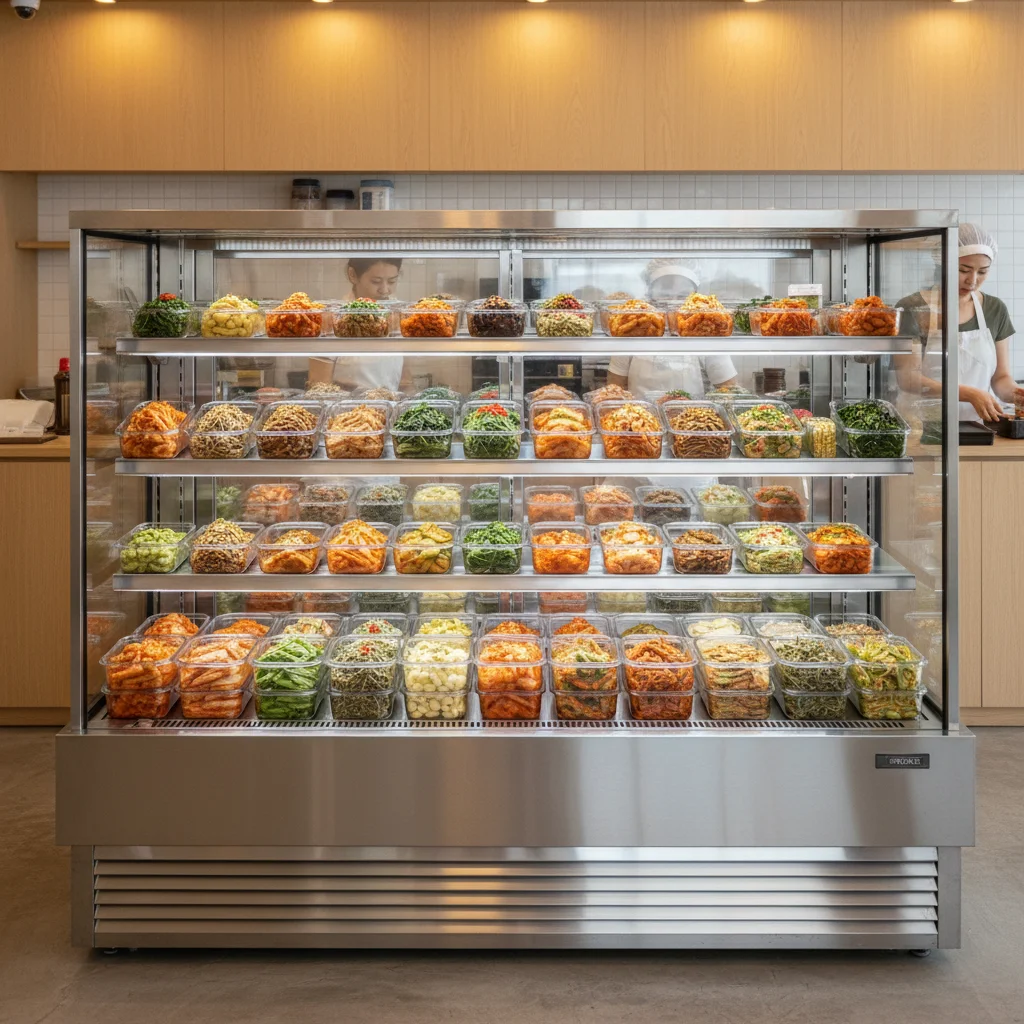 반찬용오픈다단쇼케이스설치 - 반찬 쇼케이스 설치 전 확인사항