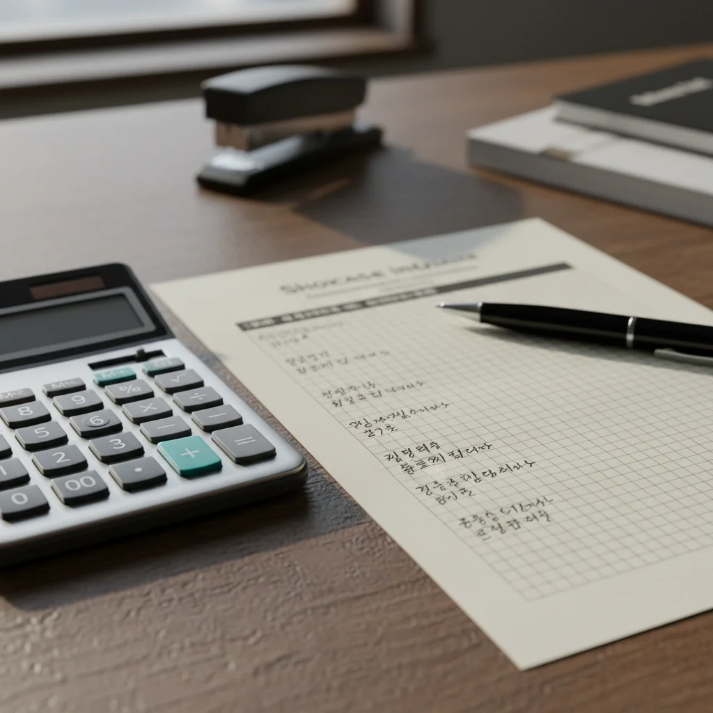 반찬용오픈다단쇼케이스설치 - 쇼케이스 설치 견적서 분석