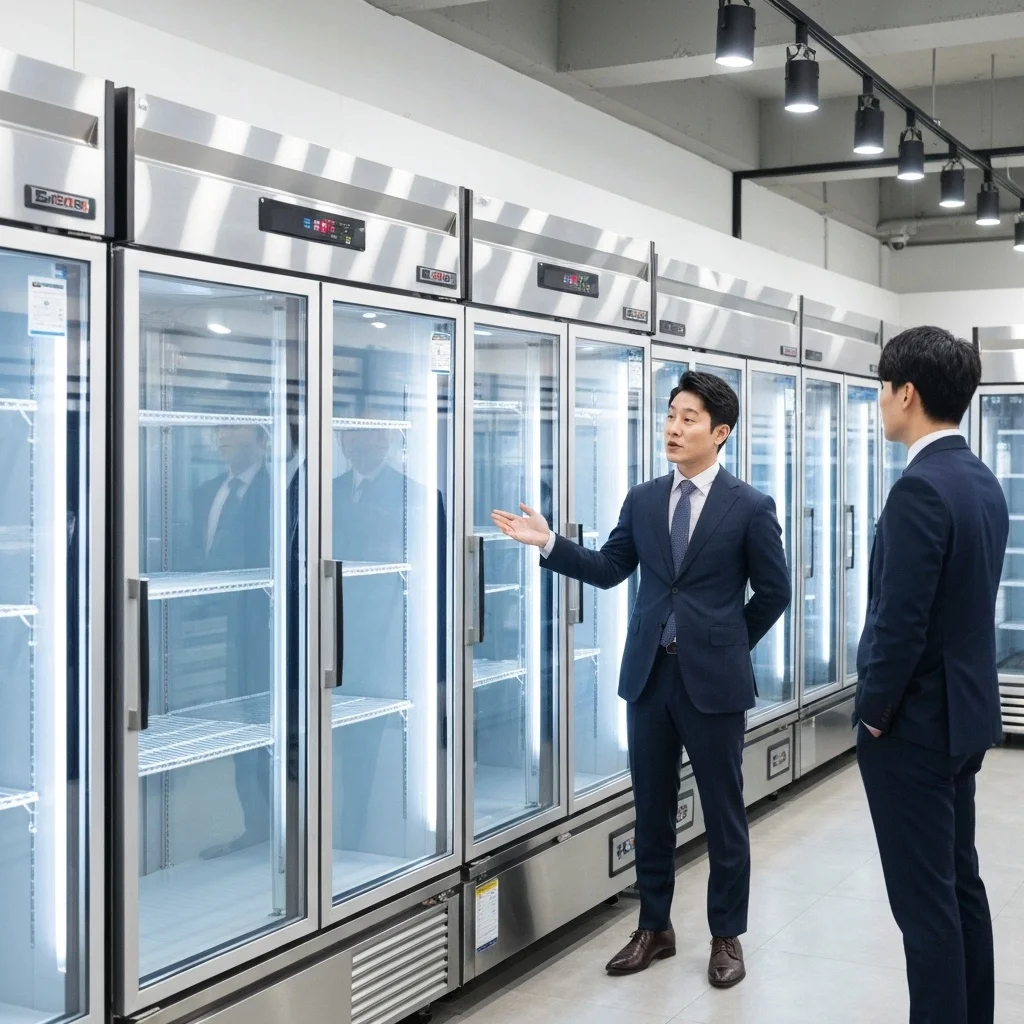 반찬용냉장쇼케이스견적 - 사이즈별_쇼케이스_비교