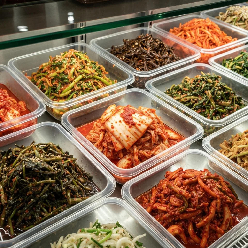 반찬용냉장쇼케이스저렴한곳 - 신선도를_살려주는_LED_조명