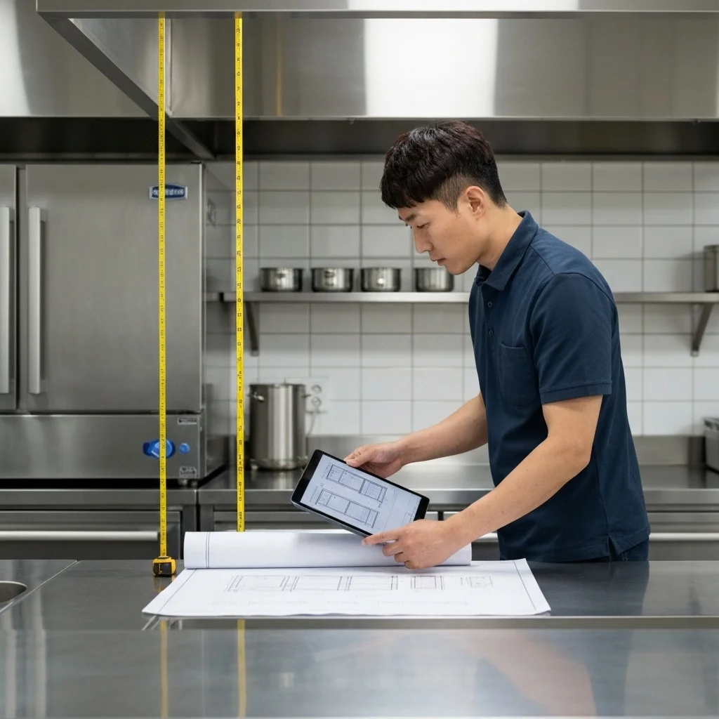 반찬용냉장쇼케이스제품추천 - 실측_및_설치_가이드