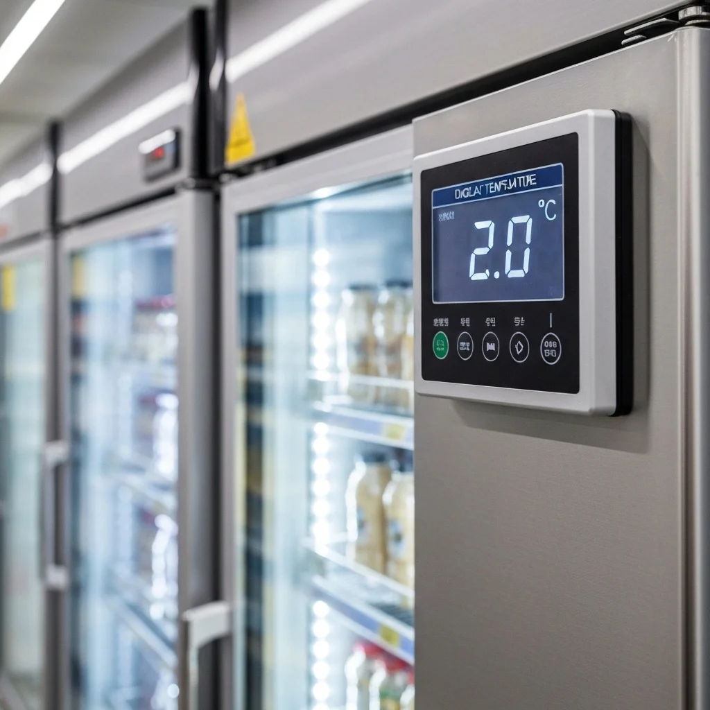 냉장용쇼케이스제품추천 - 정밀_온도_제어_시스템