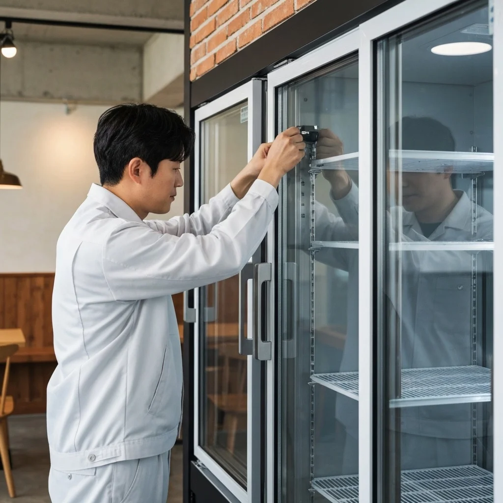 냉장용냉장고설치 - 2026년형_냉장고_설치_현장