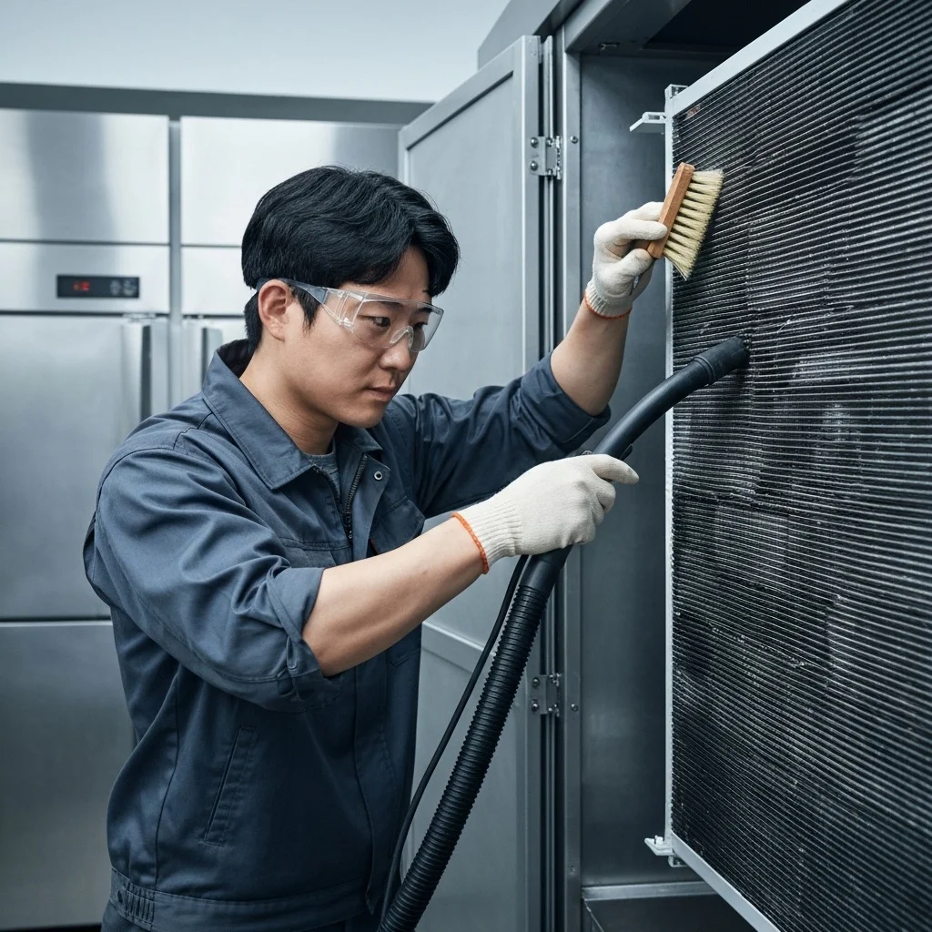 냉장용냉장고제품추천 - 정기적인 기계실 청소 방법