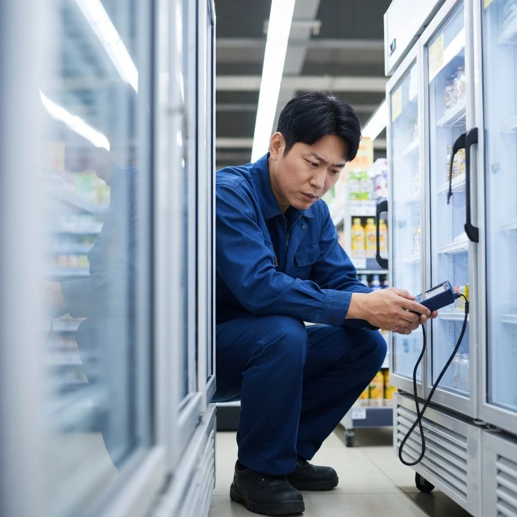 냉장용진열장설치 - 전력점검_필수과정