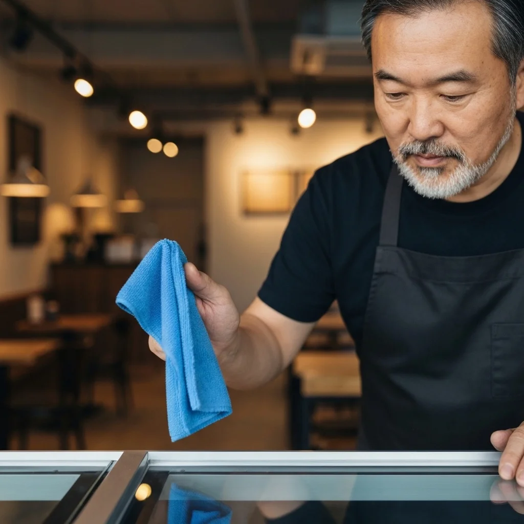 냉장용알루미늄쇼케이스업체추천 - 간단하지만_중요한_유지관리