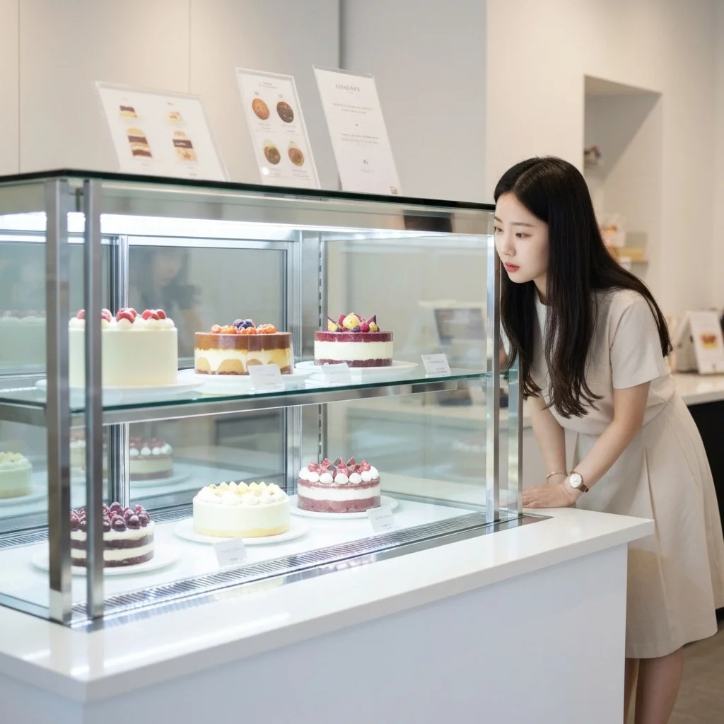 냉장용LED쇼케이스저렴한곳 - 프리미엄_라인의_선명도