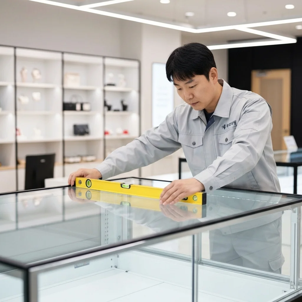 냉장용오픈쇼케이스견적문의 - 설치_시_주의사항_확인