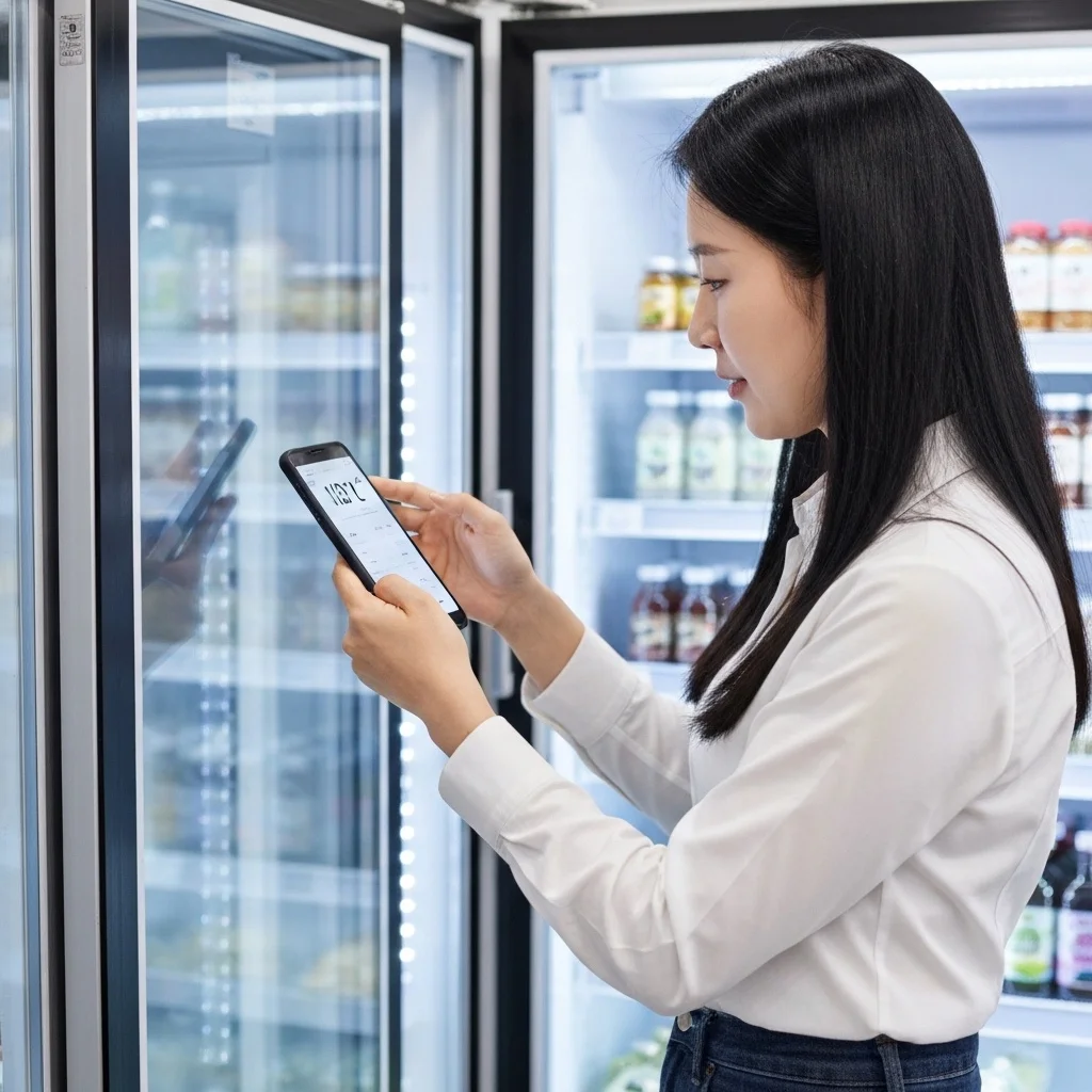 냉장용오픈쇼케이스견적문의 - 스마트_IoT_냉장_시스템