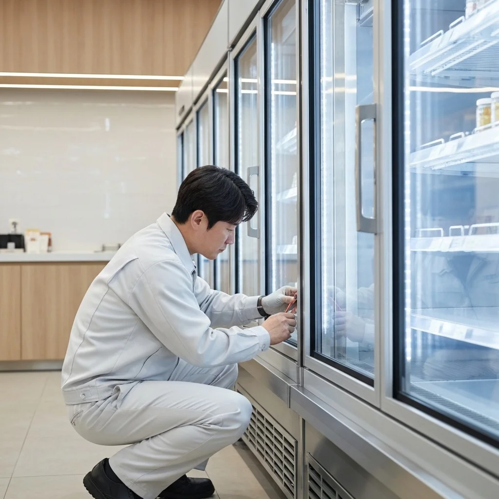냉장용뒷문쇼케이스업체 - 2026년형_최신_쇼케이스_점검