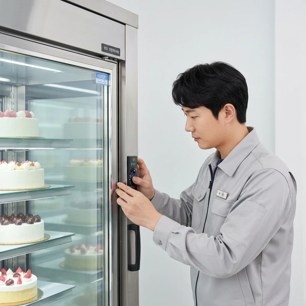제과용냉장고추천 - 정밀한 온도 제어 시스템 확인
