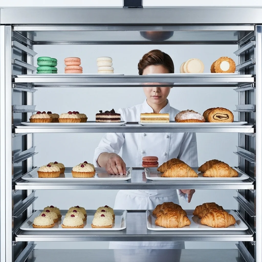 제과용냉장고업체 - 스테인리스_소재의_위생적인_내부