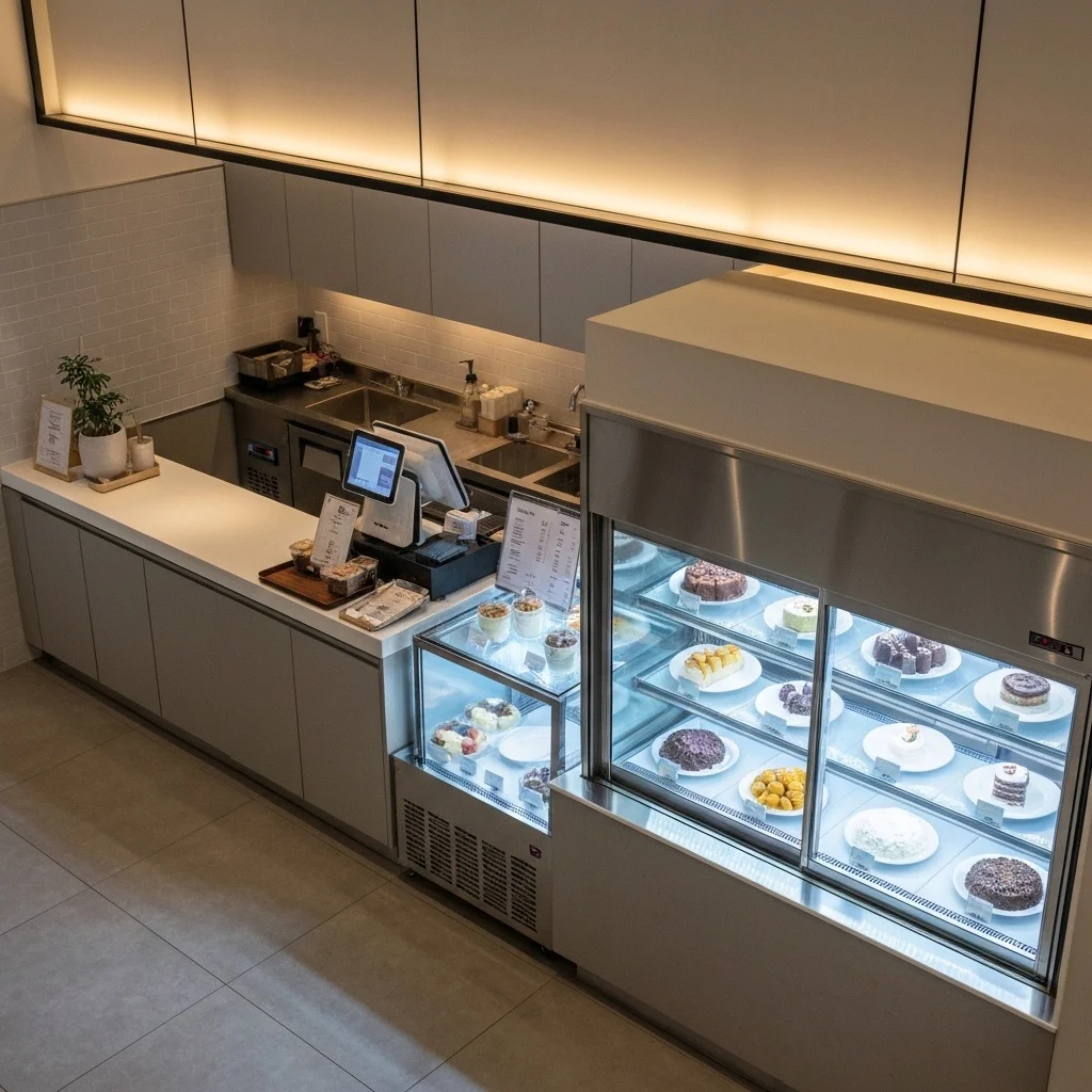 제과용냉장고싼곳 - 매장_동선_배치법