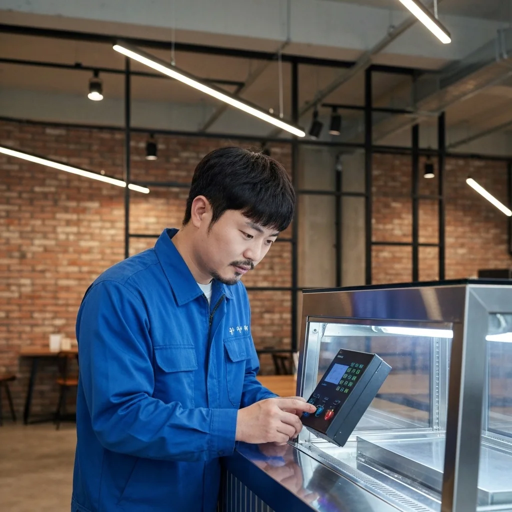 제과용진열장견적문의 - 꼼꼼한_설치_및_점검